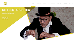 Desktop Screenshot of defeestarchitect.be